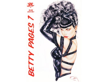 Betty Pages // Bettie Page Magazine // Tons of never before seen photos // Adult Magazine // Nudes and Boobs // Digital Magazine
