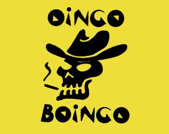Punk Band Logo // PNG Cricut Cut File // Oingo Bingo // CAD Cut File for making own Fabric Patches or  Stickers / High Quality File