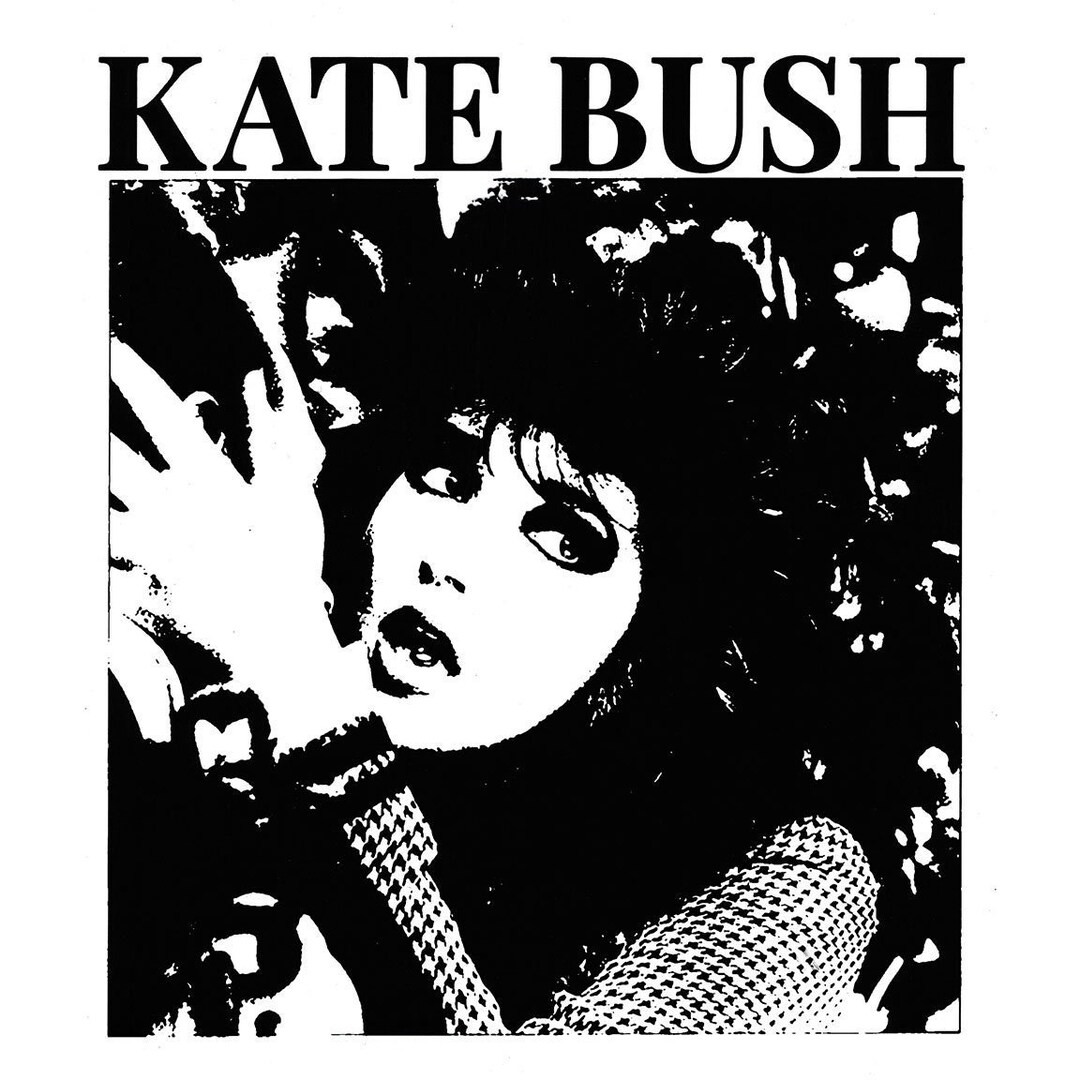 Kate Bush // Digital Art // Album Art // Transparent Etsy