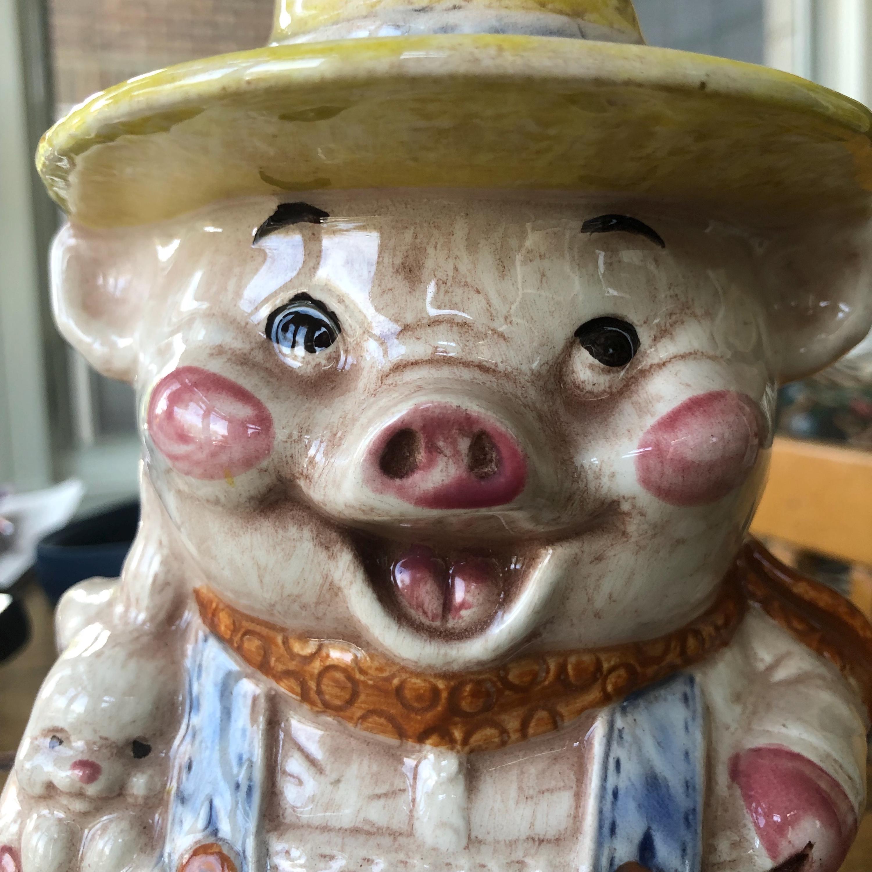 Vintage 60s Piggy Bank - Etsy