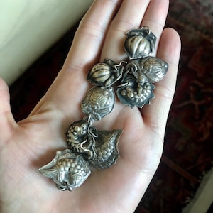 Penca de Balangandan Charms, 8 lovely antique Brazilian charms, Bahia