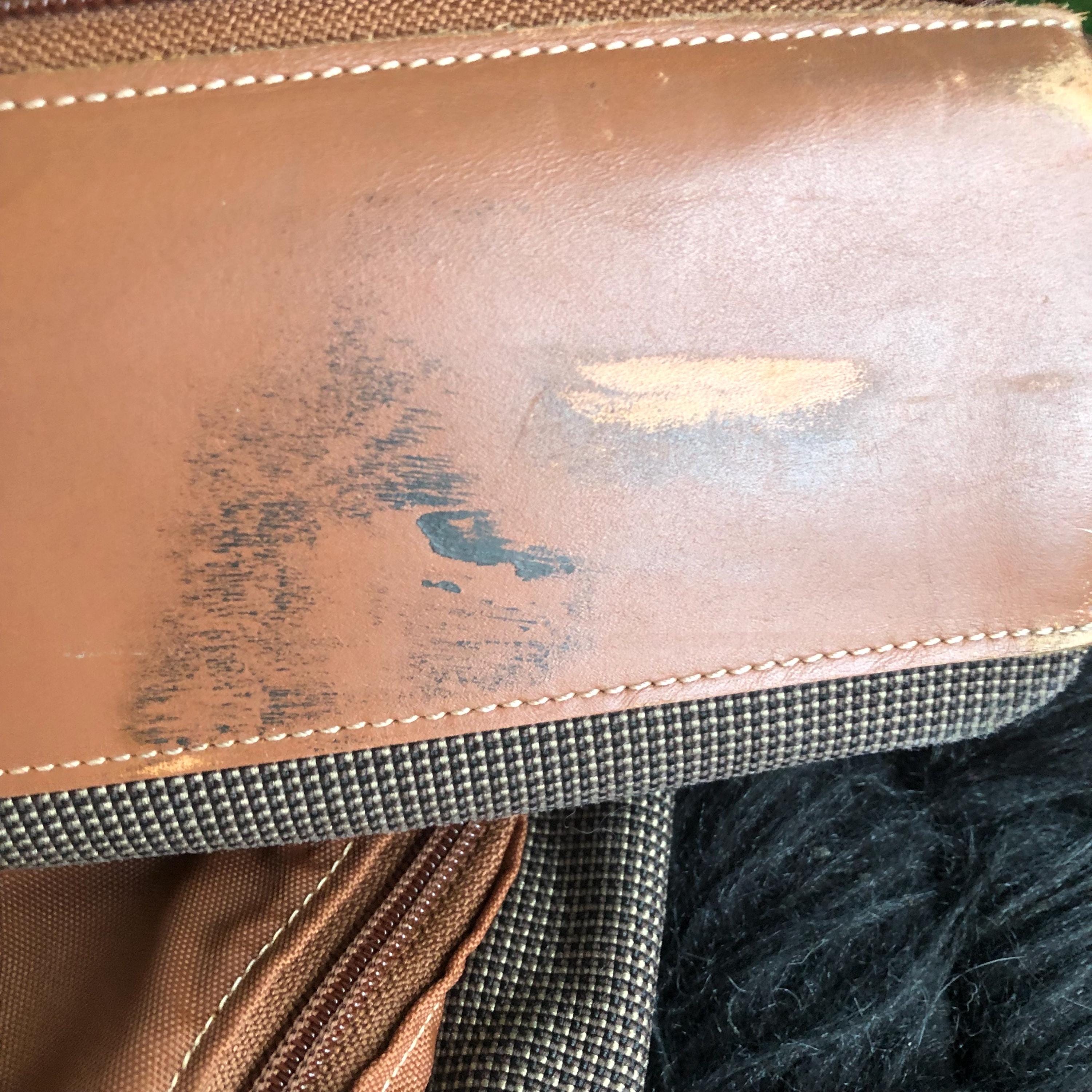 Complete Set of 4 Vintage Coach Leather Travel Bags, British Tan 