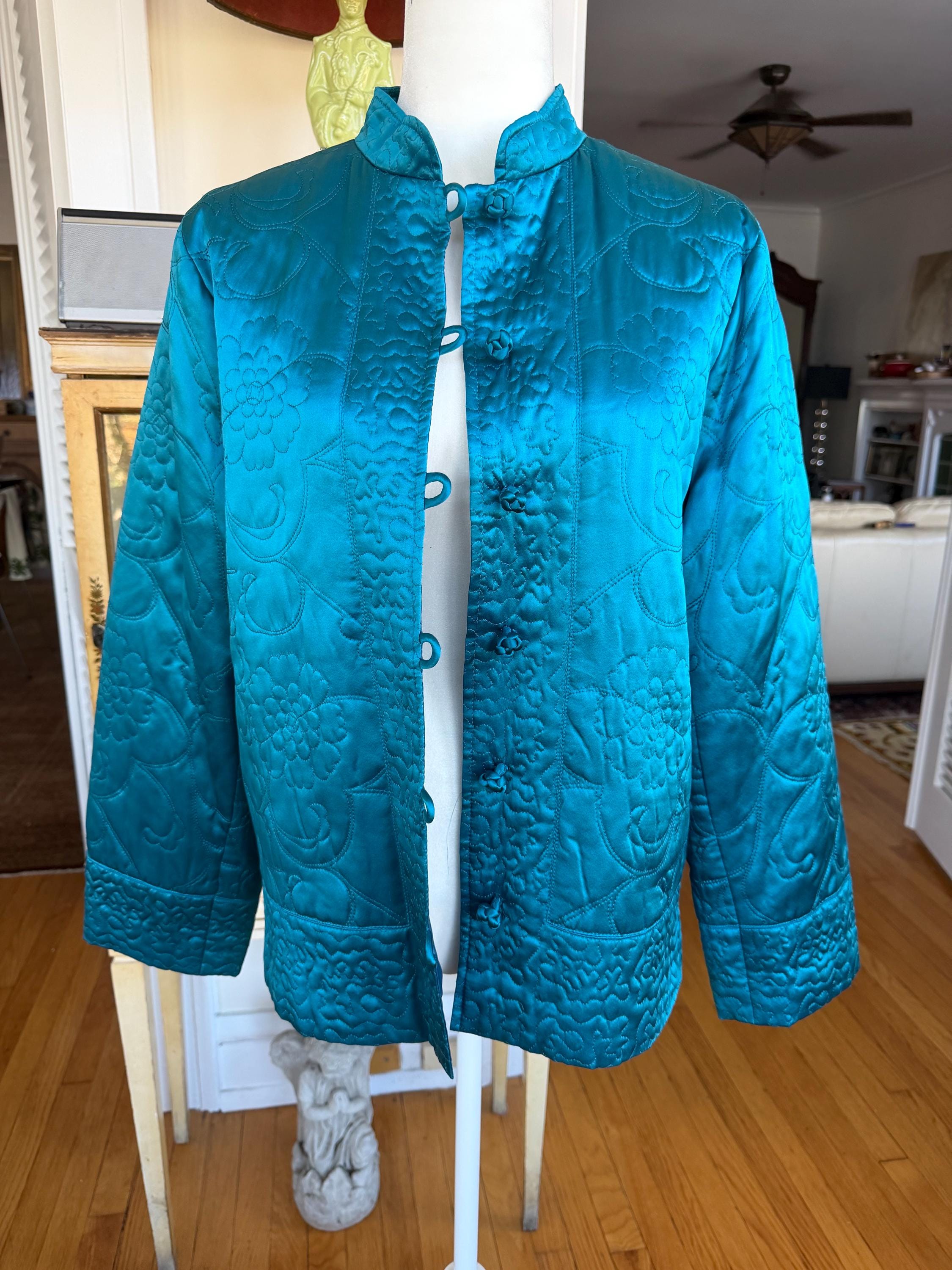 Blue Chinese Jacket - Etsy