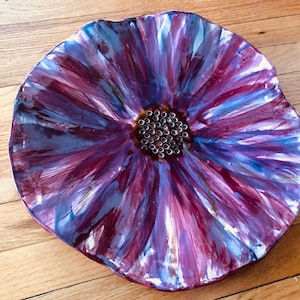 Huge flower platter, centerpiece