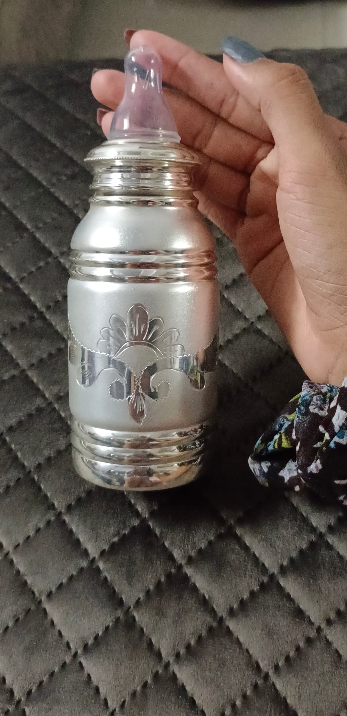 Silver milk cheap bottle price