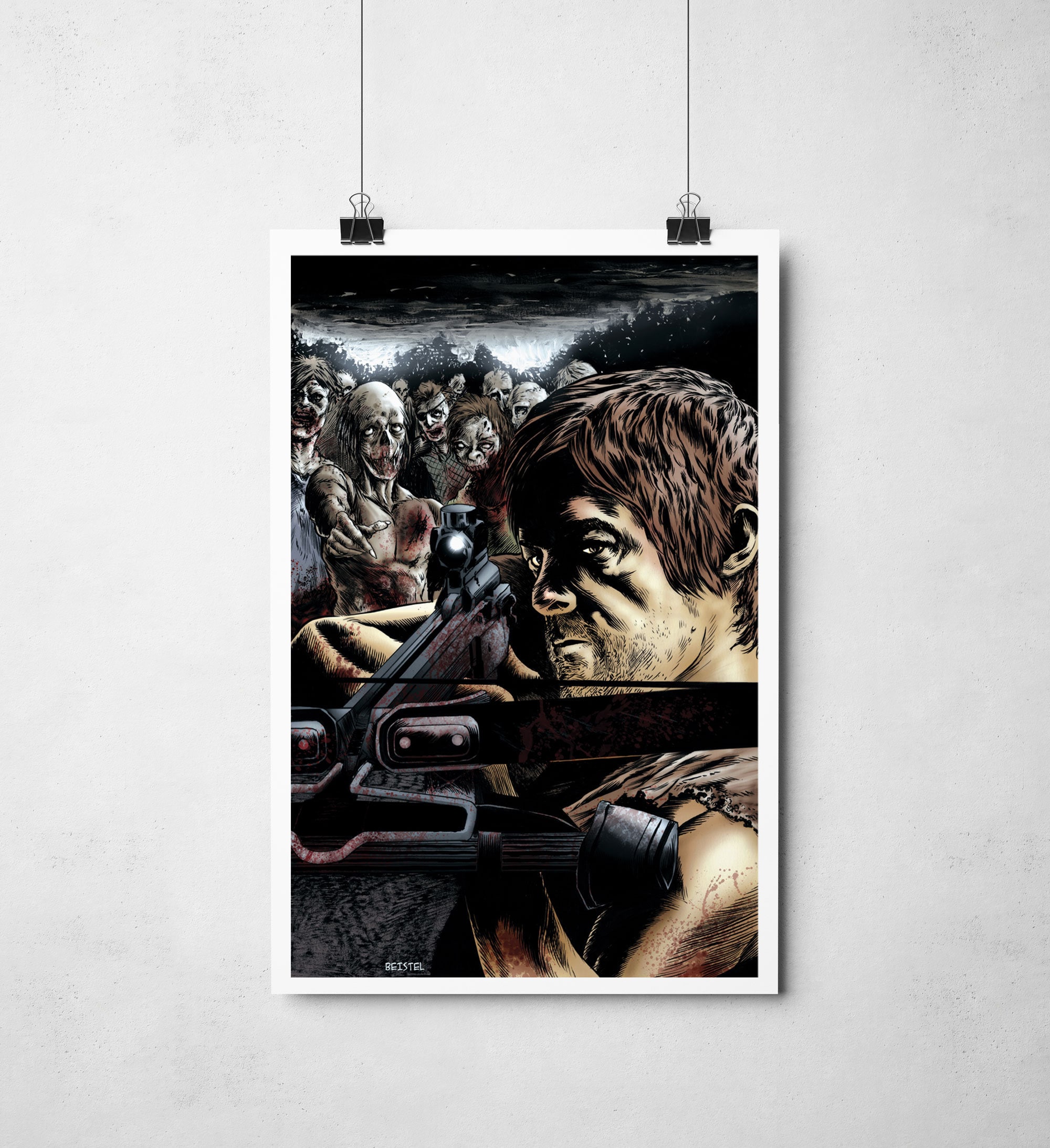The Walking Dead Poster, Printable Download, Walking Dead