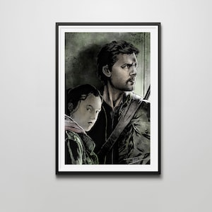 The Last of Us 12x18 Signed Art Print.