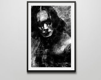 The Crow 12x18 Signed Art Print.