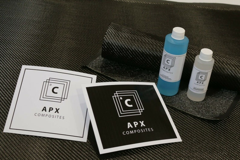 Real Carbon Fiber Fast Epoxy UV Resin Kit 12 Oz 2x2 Twill Etsy