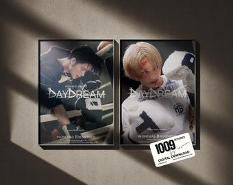 Enhypen Unseen Poster, Digital Download, K-pop Printable Wall Art