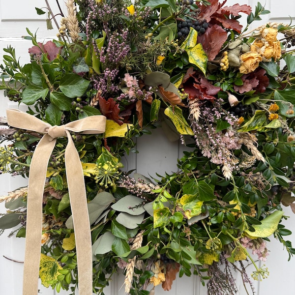 Yorkshire Moorland Summer Wreath