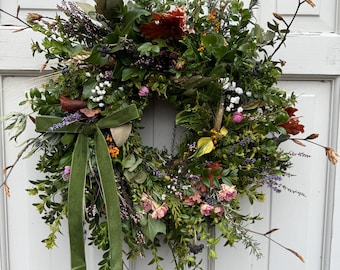 Yorkshire Meadow Summer Wreath