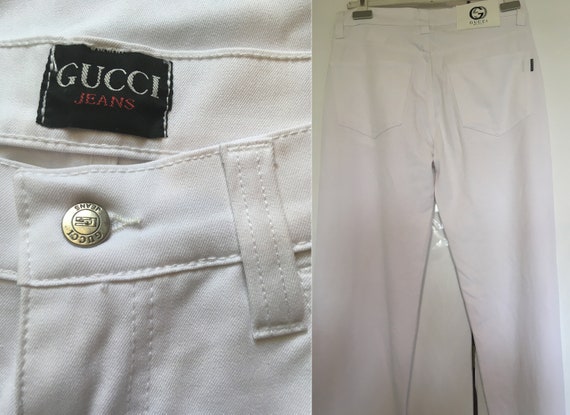 GUCCI White Jeans - image 7