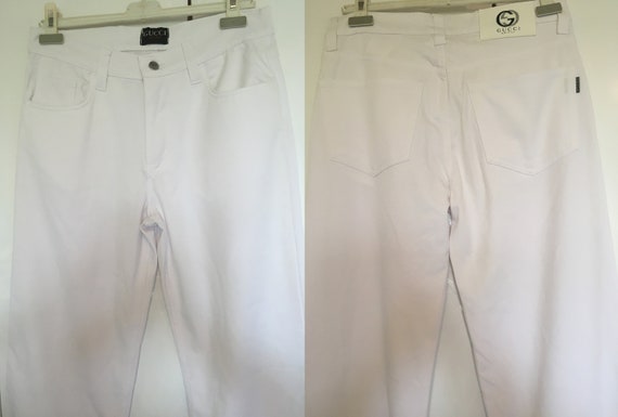 GUCCI White Jeans - image 8
