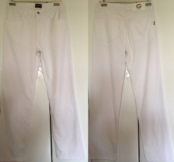 GUCCI White Jeans - image 1