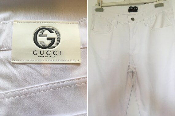 GUCCI White Jeans - image 2