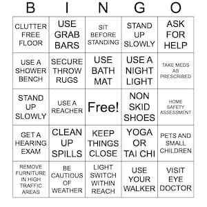 Valpreventie BINGO