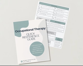 OT Quick Reference Guide