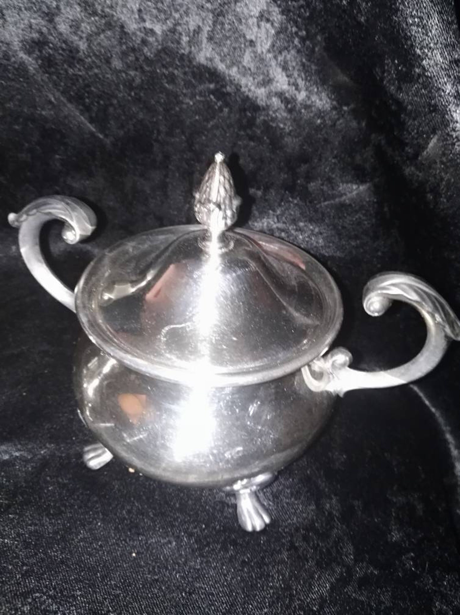 EPCA Bristol Silverplate by Poole 110 Sugar and Creamer Set Etsy