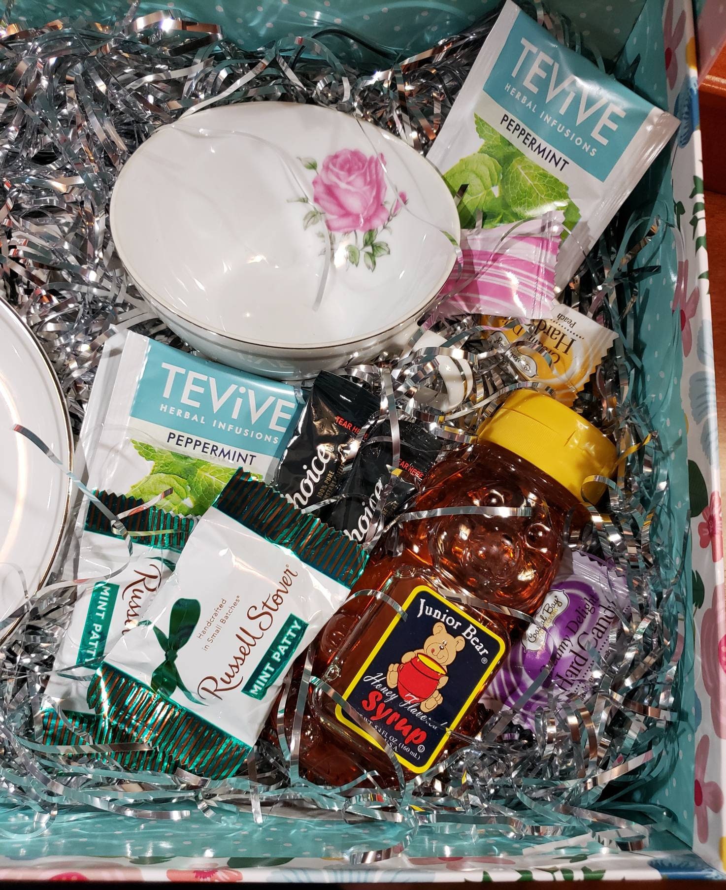 Vintage Teacup gift set in keepsake box. Appreciation gift. Etsy