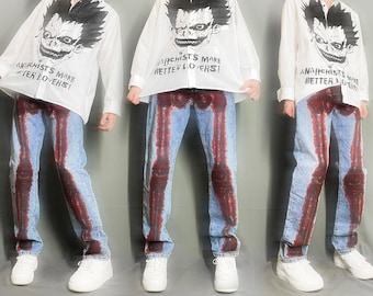 used古着 ドクロ スカル 英字 ラメ ベロア y2k 平成 ギャル punk