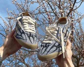 1 of 1 hand tribal sneakers shoes rocker style rock grunge fashion mens