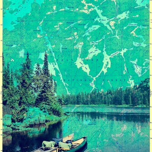 Boundary Waters Canoe Area. (11x14 & 16x20)