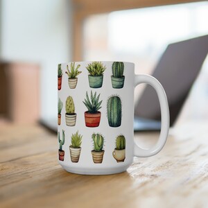 Desert Oasis Cactus Mug 15oz