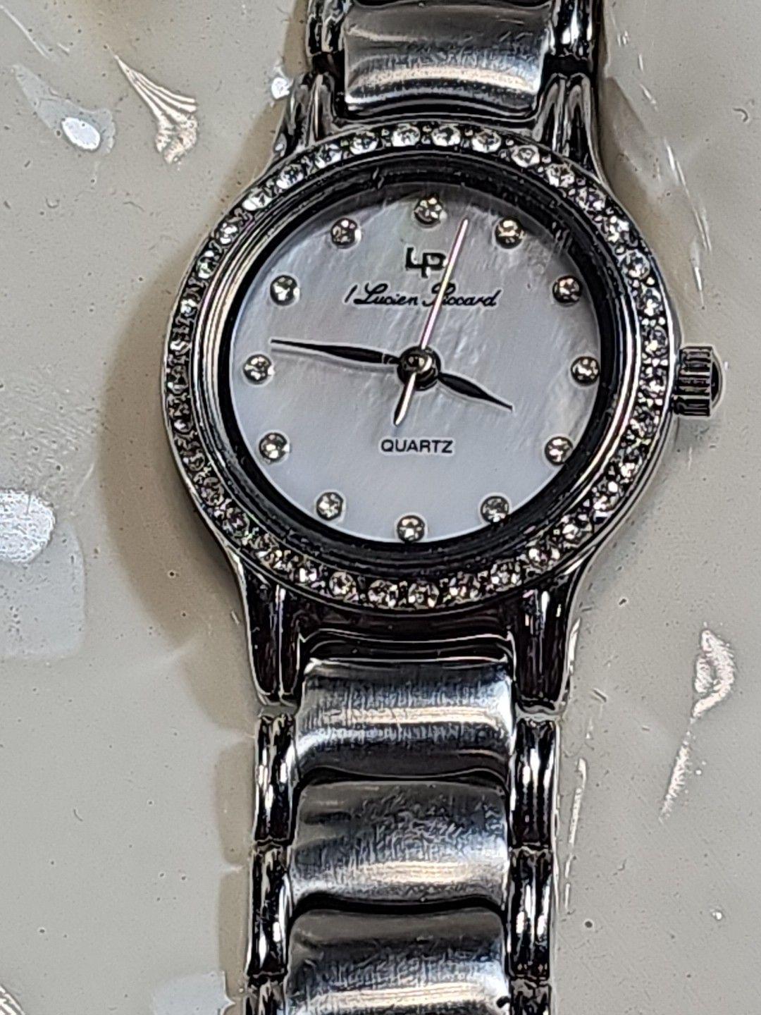 Duyfonte Lucien Piccard Quartz Women\'s Silver Tone Wrist Watch Japan‎ Movt Lucien Piccard Women Silver Case Wristwatches for sale | eBay main image 4
