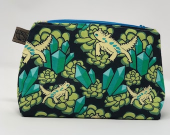 Medium Zippered Pouch- OOAK collection