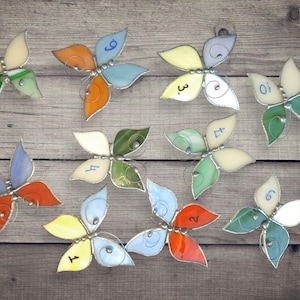 Stained Glass Butterfly Suncatcher: Unique Window Decor, Summer Home Gift