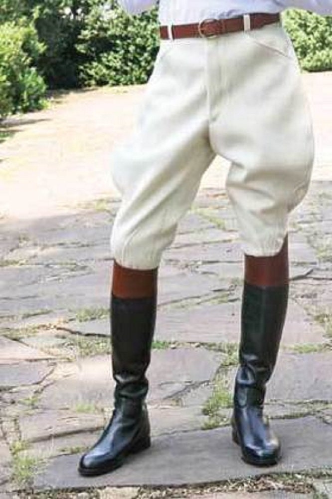 Men/women Cream Corduroy Breeches 