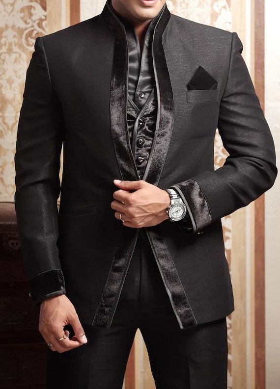 Wedding Tuxedo Jacket Dinner Jacket for Groomsmen wedding Jacket Mens Party Outfits Hosting Smoking Jacket