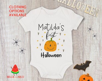 my first halloween sleepsuit