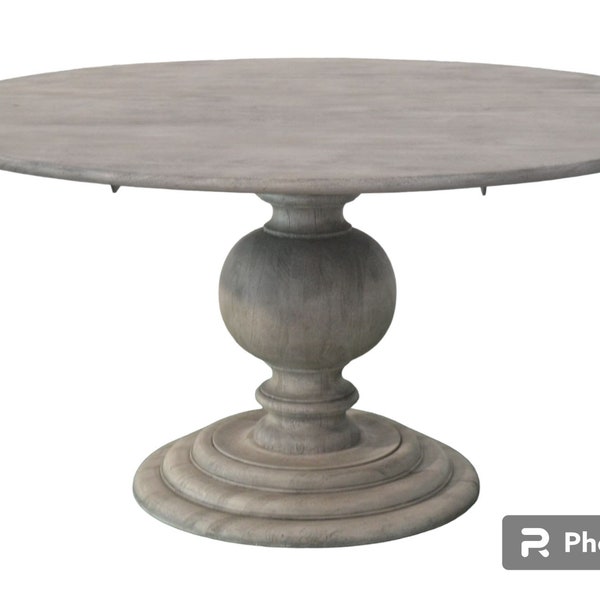 Kitchen Table Pedestal Base Etsy