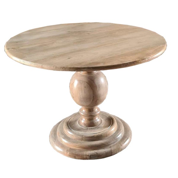 Round Pedestal Table - Etsy