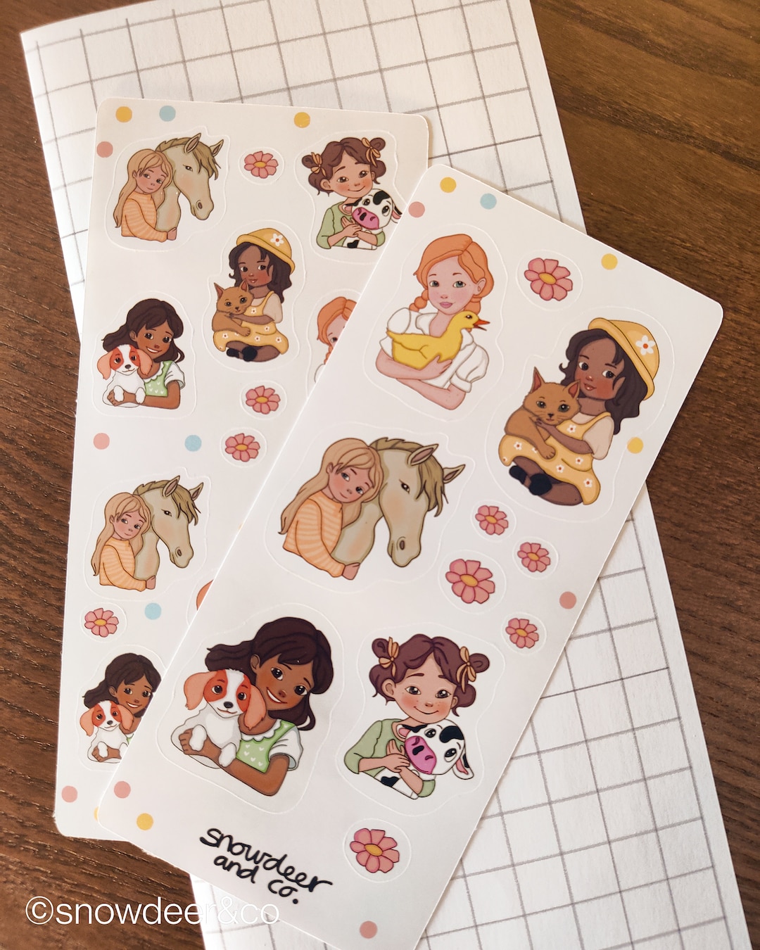 Stickers for Kids and Children Little Girls Stickers Girls Sticker ...