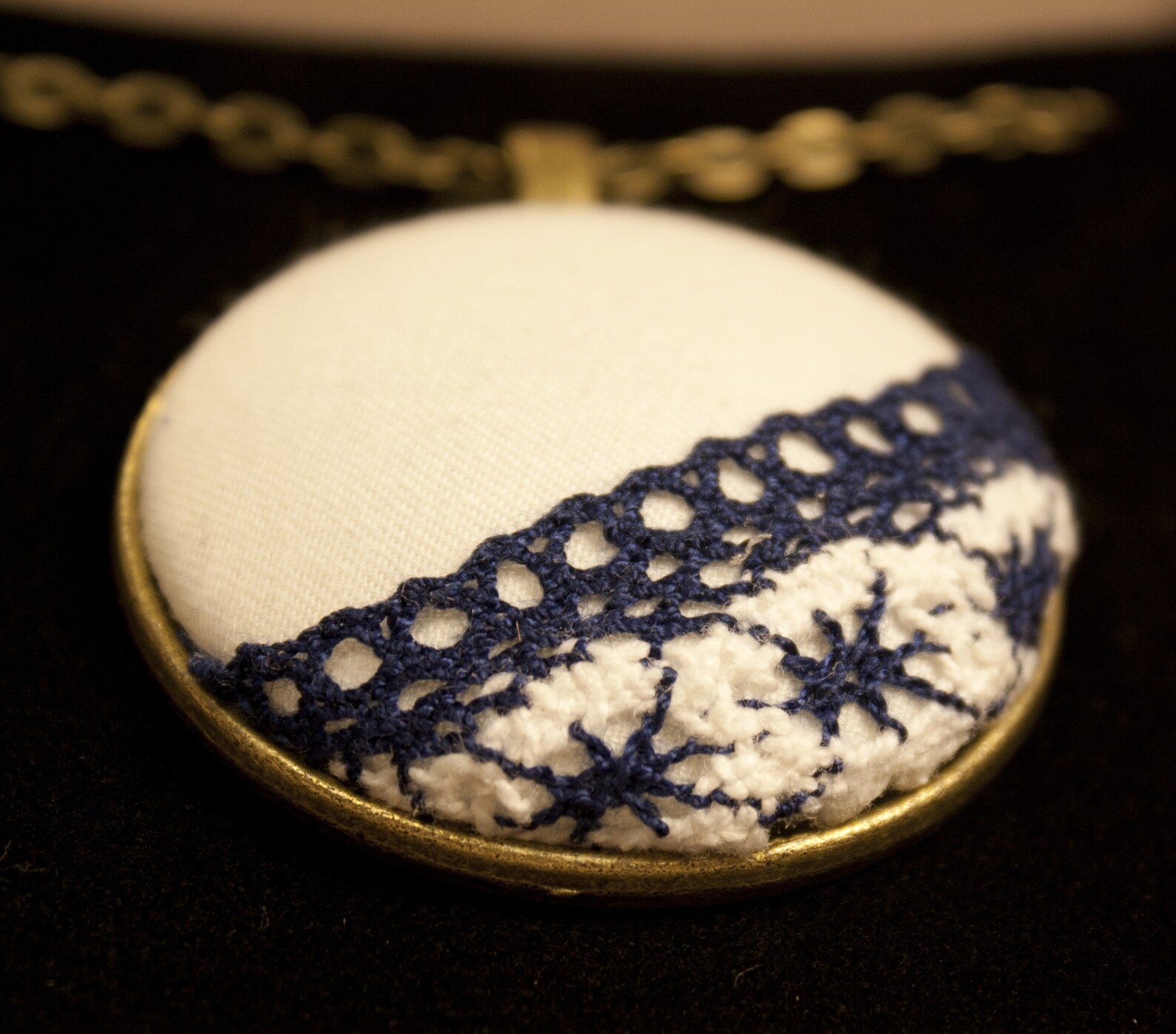 Lace Necklace lace jewelry gift for wife gift for Etsy