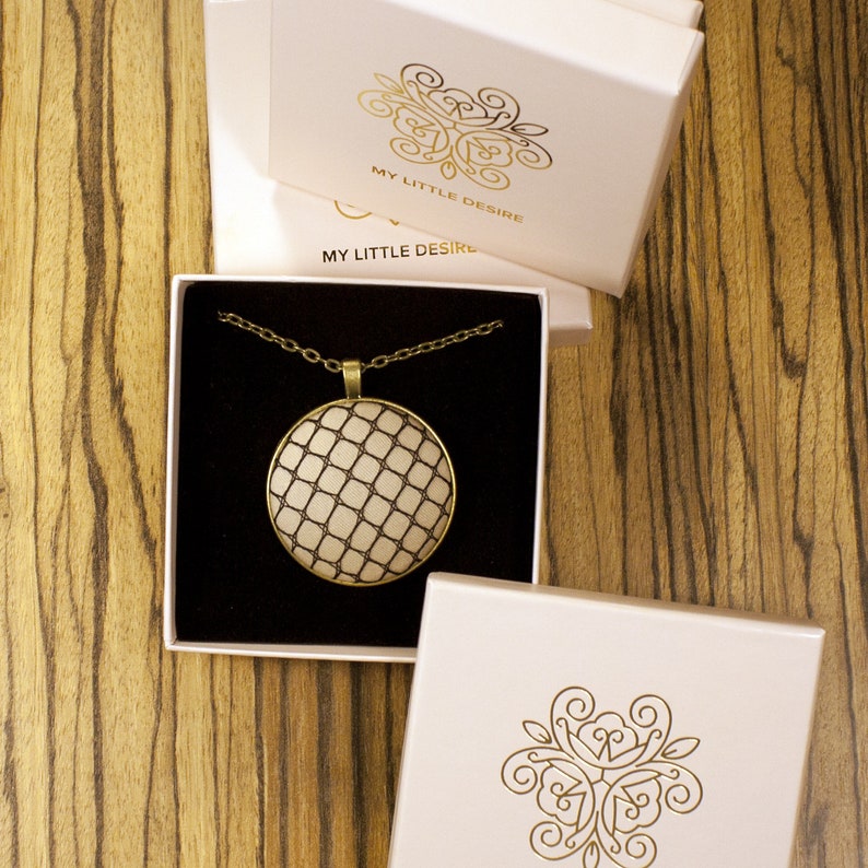 Lace Necklace gift for her lace jewelry gift for wife gift Etsy