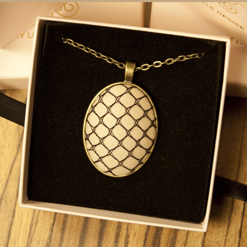 Lace Necklace lace jewelry gift for wife gift for Etsy