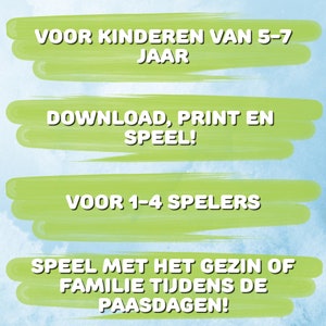 Paas escape room voor kinderen 5-7 jaar, De eierdief, Escape room voor kinderen, Print direct uit afbeelding 9