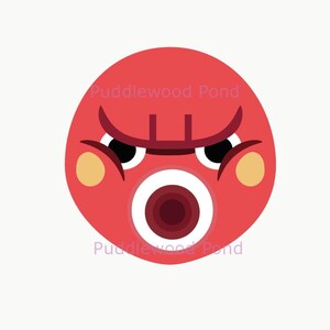 Download Animal Crossing Icon Raymond Svg Cricut Jpeg Png Etsy