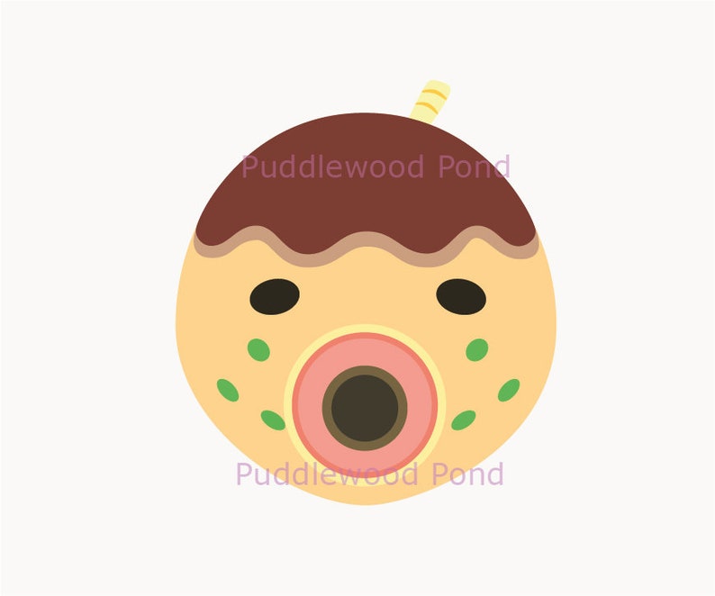 Download Animal Crossing Icon: Zucker SVG Cricut JPEG PNG | Etsy