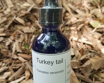 Turkey tail mushroom tincture - Triple Extract