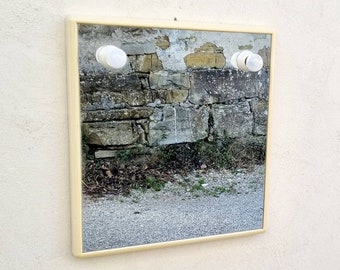 Kartell Wall Mirror Anna Castelli Ferrieri 1960s Square Plastic