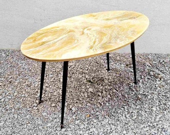 Mid Century Coffee Table / End Table / Italian Design / Vintage Coffee Table / Side Table / Living Room Furniture / Italy / '60s