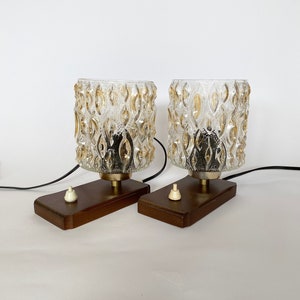 Pair of Mid Century Table Lamps / Vintage Table Lamp / Desk Lamps / Table Lamp / Retro Lighting / Mid Century Modern /Yugoslavia /1970 /&#39;70s