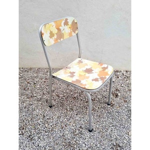 Mid Century Dining Chair / Yugo Design / Vintage Chair / Formica Chair / Bistro Chair / Retro Chair / Retro Stool / Yugoslavia / 1960 / &#39;60s