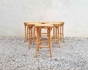 1/6 ヴィンテージ曲げ木バースツール / トーネットスタイルチェア