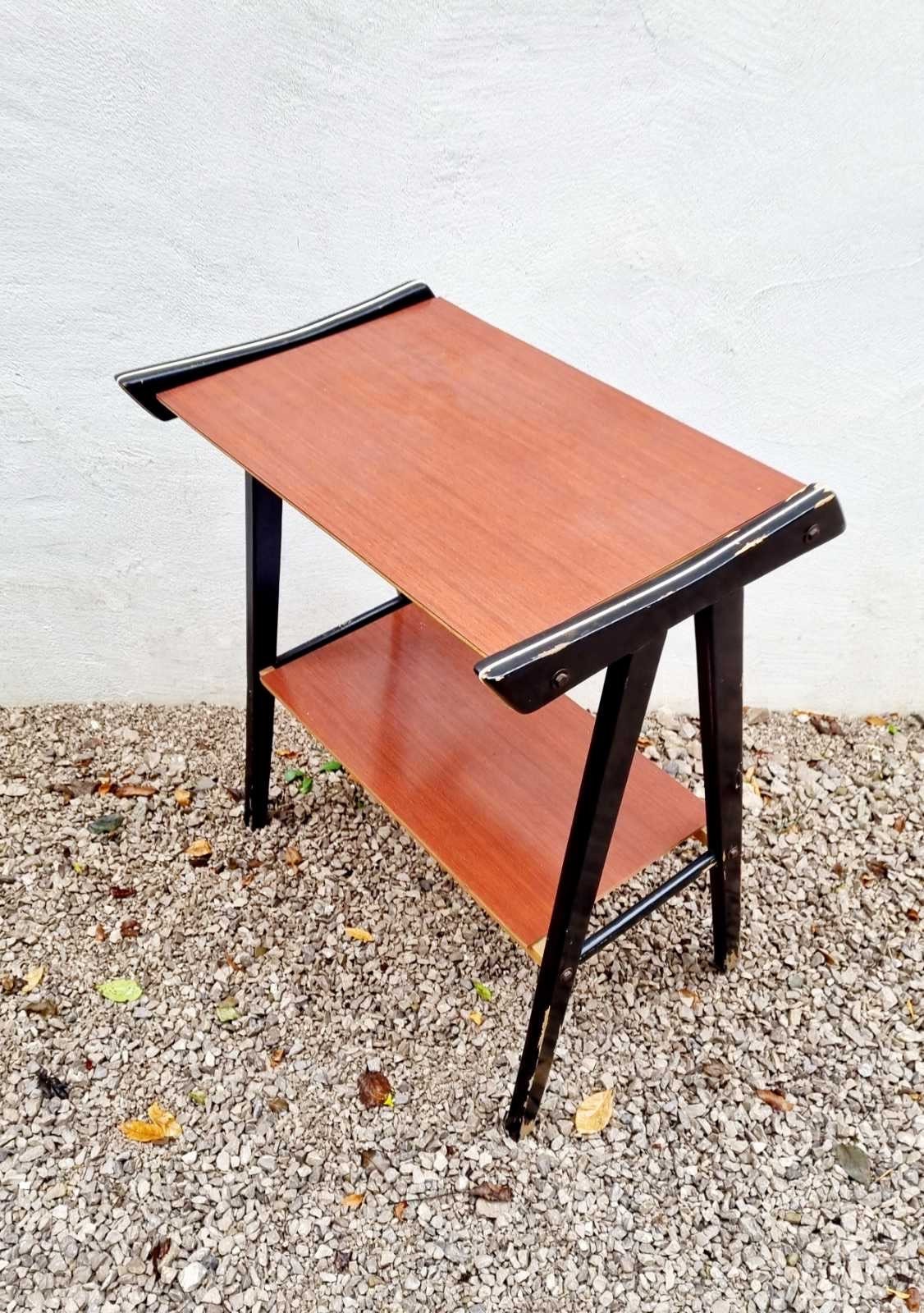 Mid Century TV Stand / Vintage End Table / Serving Bar / Retro ...
